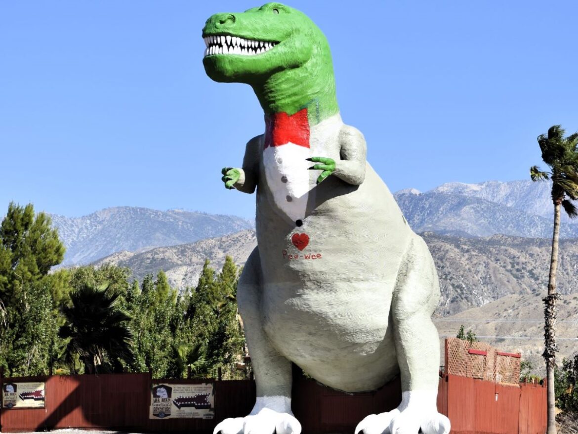 Mr. Rex at Cabazon Dinosaur Park in Cabazon, CA (near Palm Springs)