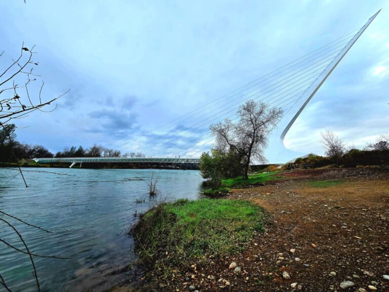 Sundial Bridge in Redding, California