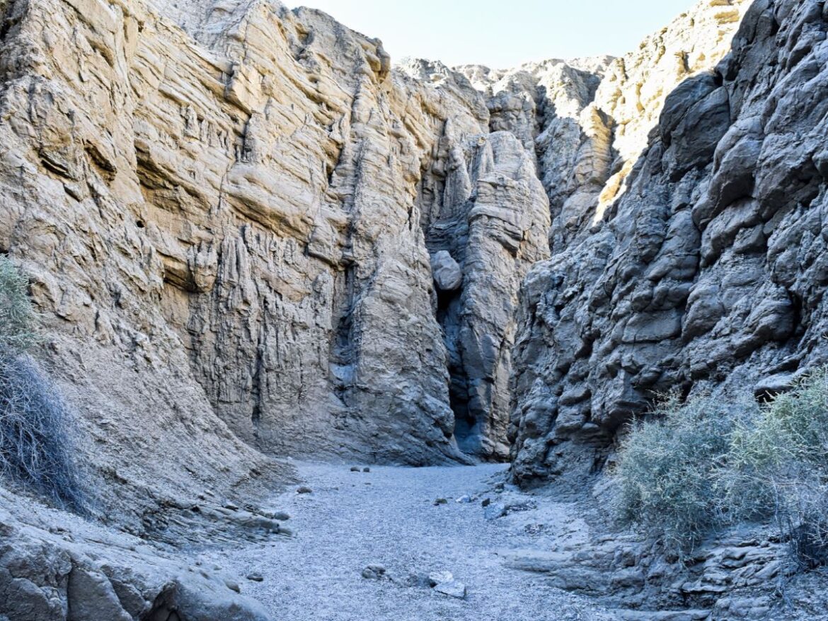 Slot Canyon Trail in Anza-Borrego Desert State Park
