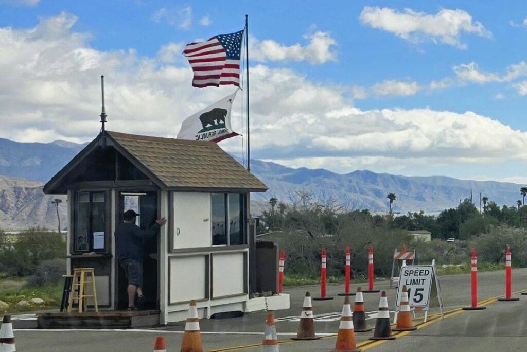 Borrego Palm Canyon Trail Entrance-Ranger Station