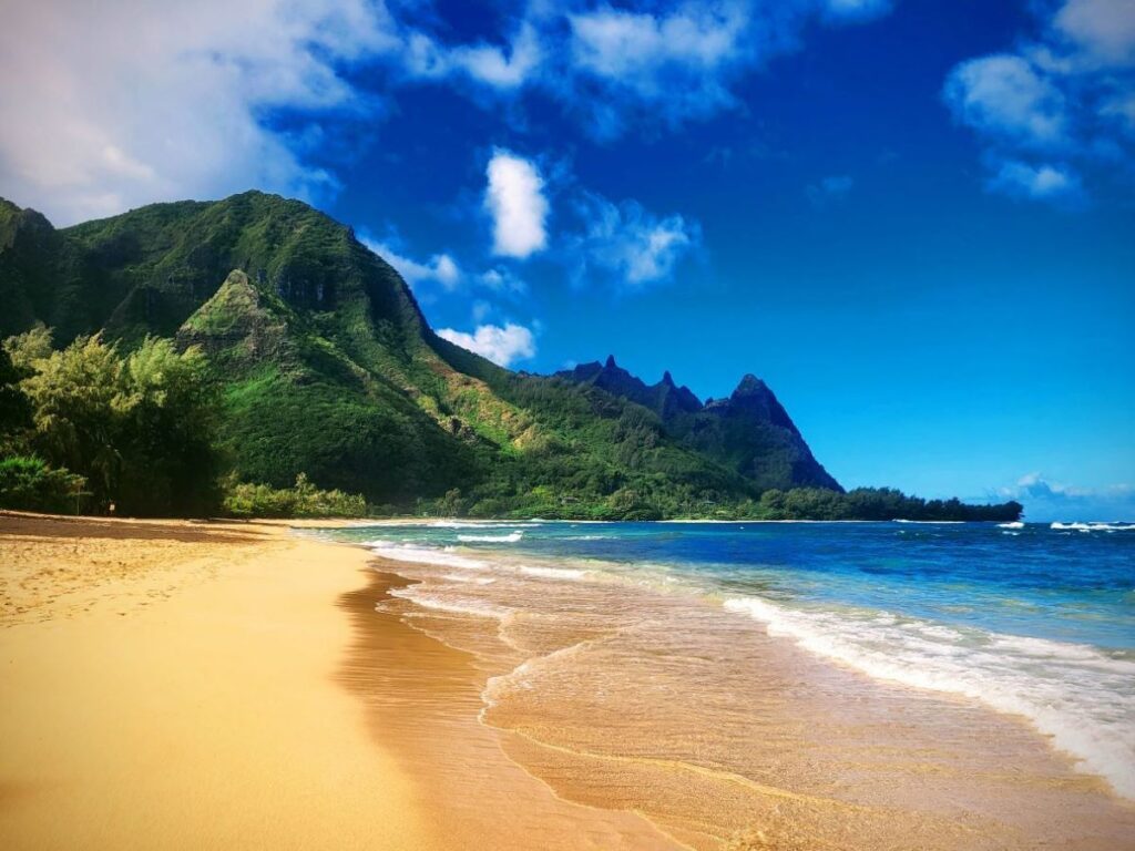 Tunnels Beach in Kauai