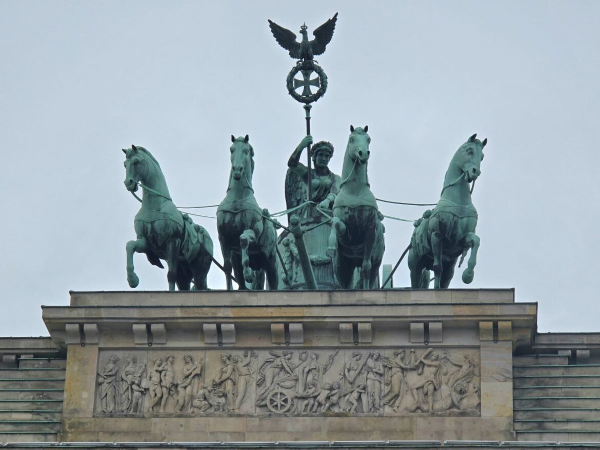 Brandenburg Gate in Berlin, Germany