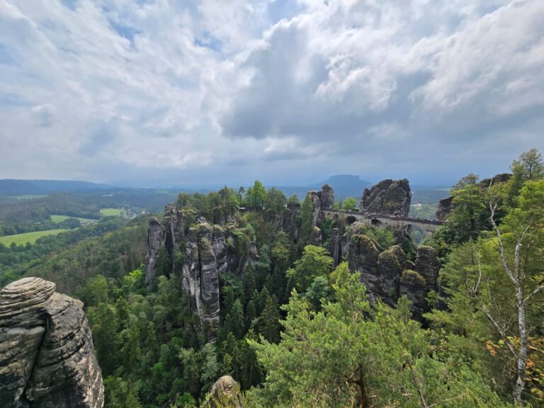 Bastei Bridge in Lohmen, Germany