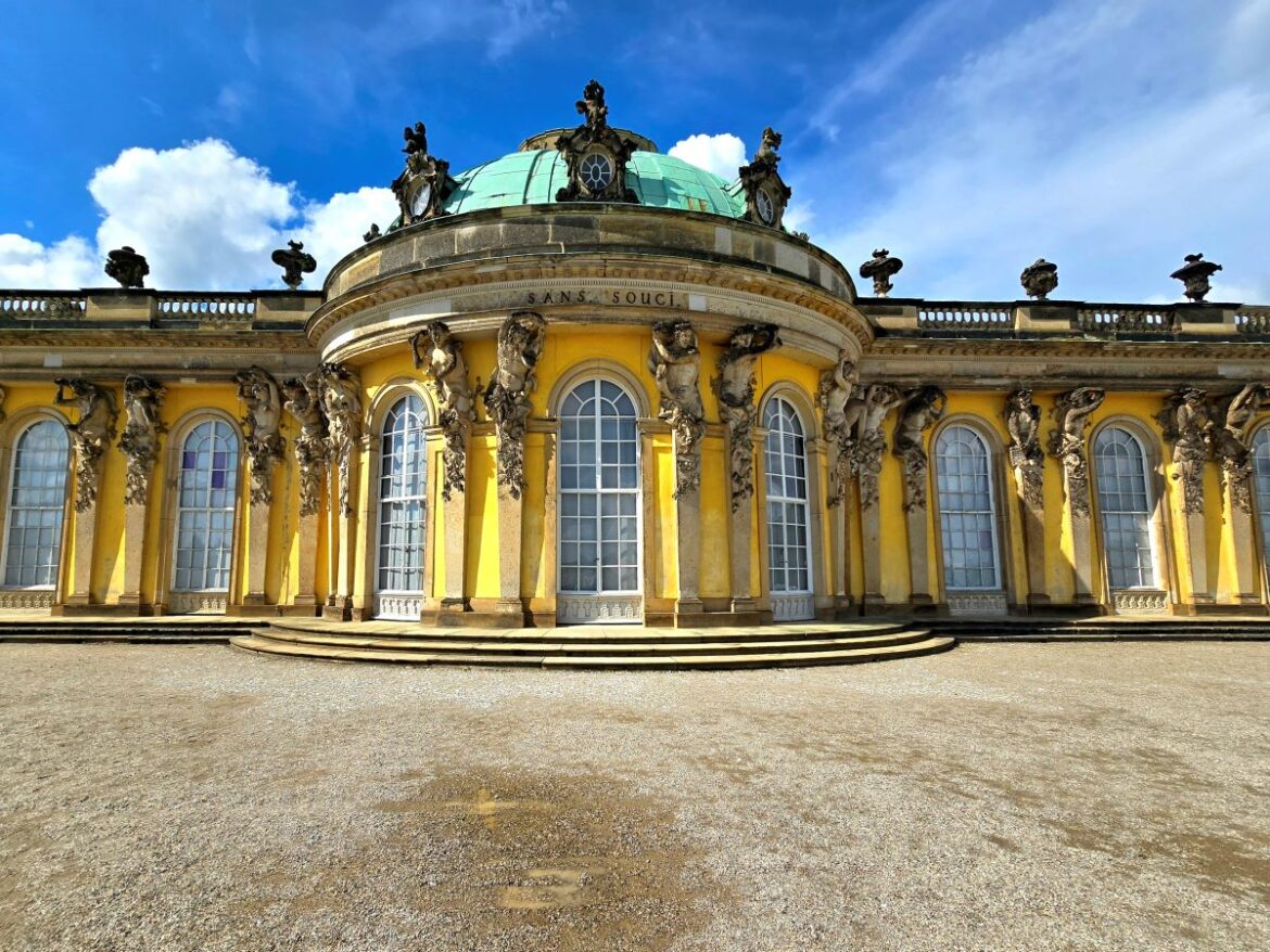 Sanssouci Palace in Potsdam, Germany